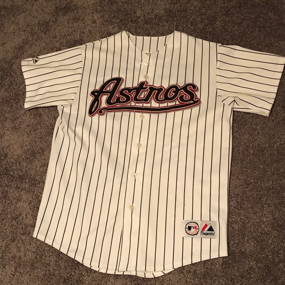 astros striped jersey